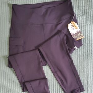 Avalanche Dark Gray High-Waisted Leggings